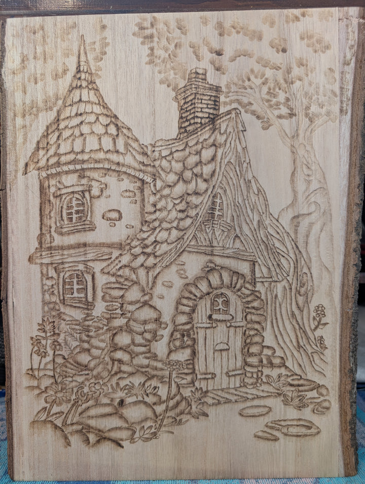 Fantasy fairy house